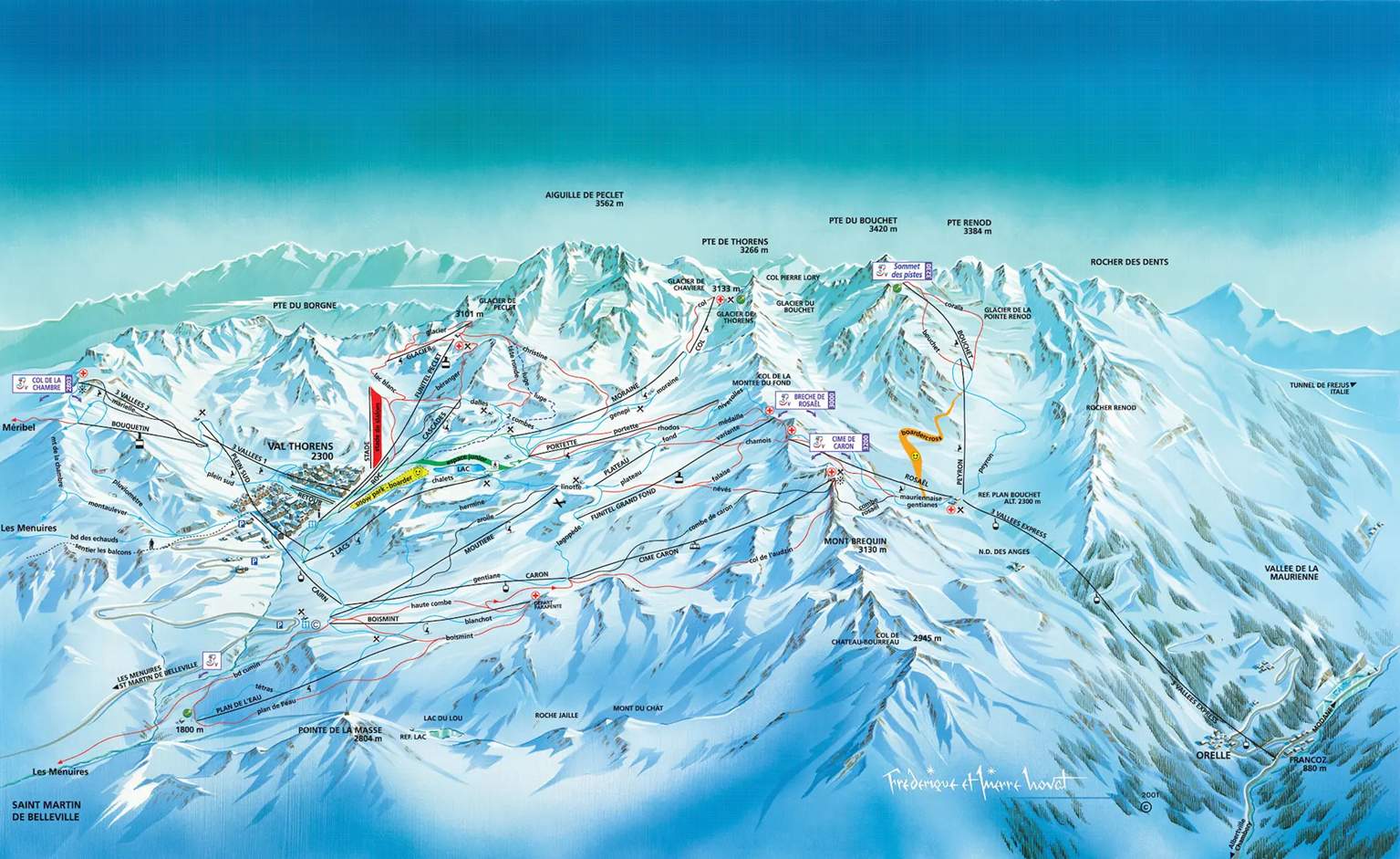 Trasy Val Thorens